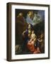 The Rest on the Flight into Egypt, c.1720-30-Giovanni Odazzi-Framed Giclee Print