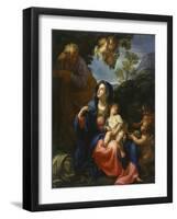 The Rest on the Flight into Egypt, c.1720-30-Giovanni Odazzi-Framed Giclee Print