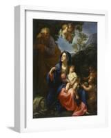 The Rest on the Flight into Egypt, c.1720-30-Giovanni Odazzi-Framed Giclee Print