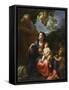 The Rest on the Flight into Egypt, c.1720-30-Giovanni Odazzi-Framed Stretched Canvas