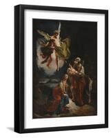 The Rest on the Flight into Egypt, C.1720-Giovanni Battista Tiepolo-Framed Giclee Print