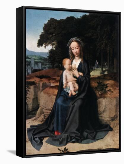 The Rest on the Flight into Egypt, C1512-1515-Gerard David-Framed Stretched Canvas