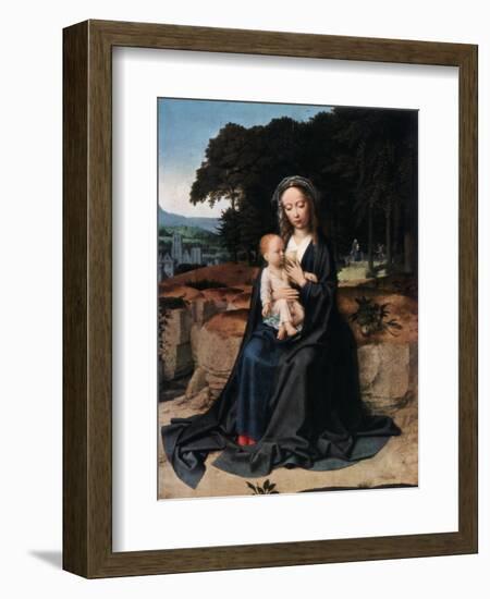 The Rest on the Flight into Egypt, C1512-1515-Gerard David-Framed Giclee Print