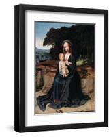 The Rest on the Flight into Egypt, C1512-1515-Gerard David-Framed Giclee Print