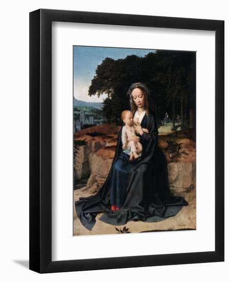 The Rest on the Flight into Egypt, C1512-1515-Gerard David-Framed Giclee Print