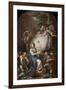 The Rest on the Flight into Egypt (Oil on Canvas)-Corrado Giaquinto-Framed Giclee Print