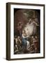 The Rest on the Flight into Egypt (Oil on Canvas)-Corrado Giaquinto-Framed Giclee Print