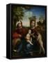 The Rest on the Flight into Egypt with St. John the Baptist, c.1509-Fra Bartolommeo-Framed Stretched Canvas
