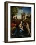 The Rest on the Flight into Egypt with St. John the Baptist, c.1509-Fra Bartolommeo-Framed Giclee Print