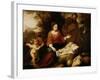 The Rest on the Flight Into Egypt-Bartolome Esteban Murillo-Framed Giclee Print