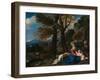 The Rest on the Flight into Egypt-Pier Francesco Mola-Framed Giclee Print