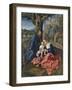 The Rest on the Flight into Egypt-Bernaert Van Orley-Framed Giclee Print