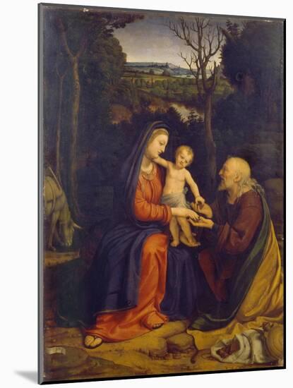 The Rest on the Flight into Egypt-Andrea Solari-Mounted Giclee Print