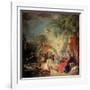 The Rest on the Flight into Egypt-Francois Boucher-Framed Giclee Print