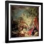 The Rest on the Flight into Egypt-Francois Boucher-Framed Giclee Print