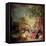 The Rest on the Flight into Egypt-Francois Boucher-Framed Stretched Canvas