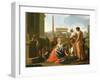 The Rest on the Flight into Egypt-Nicolas Poussin-Framed Giclee Print