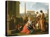 The Rest on the Flight into Egypt-Nicolas Poussin-Stretched Canvas