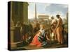 The Rest on the Flight into Egypt-Nicolas Poussin-Stretched Canvas