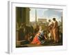 The Rest on the Flight into Egypt-Nicolas Poussin-Framed Giclee Print