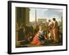 The Rest on the Flight into Egypt-Nicolas Poussin-Framed Giclee Print