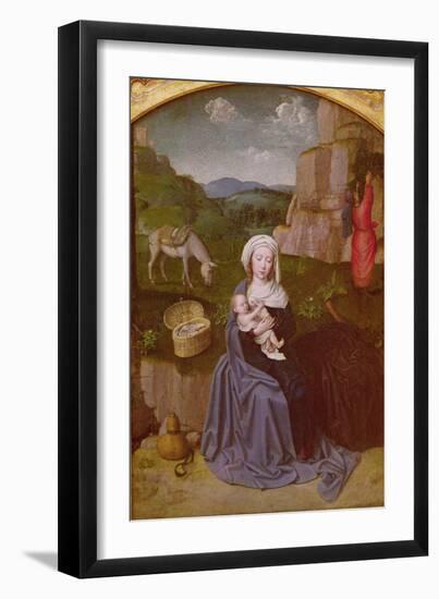 The Rest on the Flight into Egypt-Gerard David-Framed Giclee Print