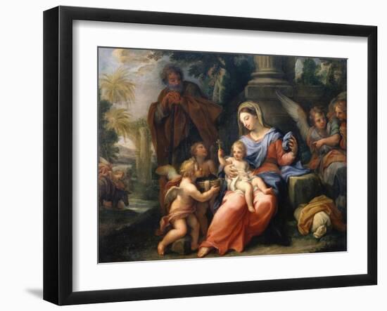 The Rest on the Flight into Egypt-Jan Brueghel the Elder-Framed Giclee Print