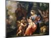 The Rest on the Flight into Egypt-Jan Brueghel the Elder-Mounted Giclee Print