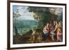 The Rest On The Flight To Egypt I-Pieter Brueghel the Younger-Framed Giclee Print