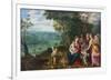 The Rest On The Flight To Egypt I-Pieter Brueghel the Younger-Framed Giclee Print