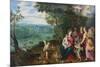 The Rest On The Flight To Egypt I-Pieter Brueghel the Younger-Mounted Giclee Print