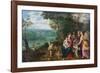 The Rest On The Flight To Egypt I-Pieter Brueghel the Younger-Framed Giclee Print