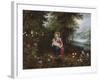 The Rest On The Flight To Egypt Ii-Pieter Brueghel the Younger-Framed Giclee Print