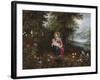 The Rest On The Flight To Egypt Ii-Pieter Brueghel the Younger-Framed Giclee Print