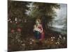 The Rest On The Flight To Egypt Ii-Pieter Brueghel the Younger-Mounted Giclee Print