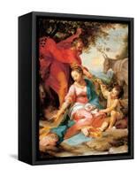 The Rest on the Return from Egypt-Federico Barocci-Framed Stretched Canvas