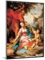 The Rest on the Return from Egypt-Federico Barocci-Mounted Giclee Print