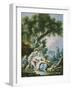 The Rest, Pensent-Ils a Ce Mouton?-Francois Boucher-Framed Giclee Print