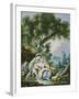 The Rest, Pensent-Ils a Ce Mouton?-Francois Boucher-Framed Giclee Print