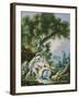 The Rest, Pensent-Ils a Ce Mouton?-Francois Boucher-Framed Giclee Print