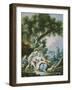 The Rest, Pensent-Ils a Ce Mouton?-Francois Boucher-Framed Giclee Print