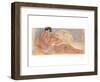 the Rest-Talantbek Chekirov-Framed Art Print