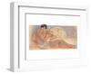 the Rest-Talantbek Chekirov-Framed Art Print