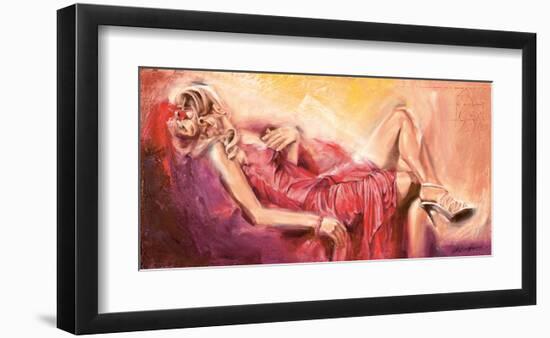 the Rest-Talantbek Chekirov-Framed Art Print