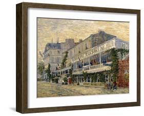 The Restaurant de la Sirene in Asnieres, c.1887-Vincent van Gogh-Framed Giclee Print