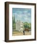 The Restaurant Rispal in Asnières, 1887-Vincent van Gogh-Framed Art Print