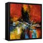 The Restless Sea-Aleta Pippin-Framed Stretched Canvas