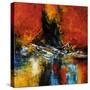 The Restless Sea-Aleta Pippin-Stretched Canvas