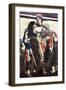 The restoration of Alsace-Lorraine by Maurice Greiffenhagen-Maurice Greiffenhagen-Framed Giclee Print