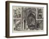 The Restoration of Chester Cathedral-Henry William Brewer-Framed Giclee Print